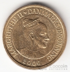 Дания 10 крон 2006 Тень