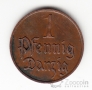 Польша - Данциг 1 пфенниг 1926