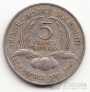Гвинея 5 франков 1962