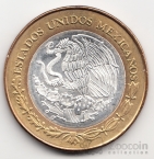 Мексика 100 песо 2007 Собор Санта Роза