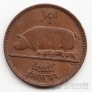 Ирландия 1/2 пенни 1953