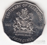 Австралия 50 центов 2001 100 лет Федерации - Остров Норфольк