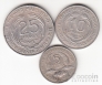 Гвинея набор 3 монеты 1962