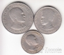 Гвинея набор 3 монеты 1962