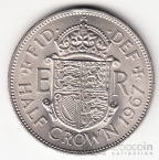 Великобритания 1/2 кроны 1967