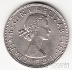 Великобритания 1/2 кроны 1967
