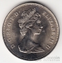 Великобритания 25 пенсов 1981 Свадьба принца Чарльза и Дианы