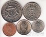 Бруней набор 5 монет 1980