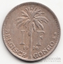 Бельгийское Конго 1 франк 1926 Belgisch