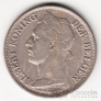 Бельгийское Конго 1 франк 1926 Belgisch
