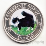 Норвегия 25 евро 1996 Норвежская кошка (серебро)