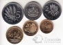 Лесото набор 6 монет 1998-2023