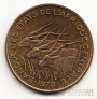 Центральноафриканские штаты 25 франков 1978