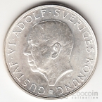 Швеция 10 крон 1972 90-летие Короля Густава VI