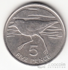 Остров Святой Елены 5 пенсов 1991