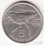 Остров Святой Елены 5 пенсов 1991