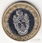 Остров Святой Елены 2 фунта 2006 Герб