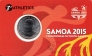 Самоа 50 сене 2015 Молодежные игры стран Содружества (карта - Атлетика)