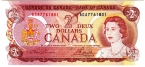 Канада 2 доллара 1974