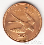 Белиз 1 цент 1974 (тип 1)