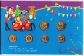 Австралия набор 6 монет 2021 30 лет Группе The Wiggles (блистер)