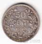 Бельгия 50 сентим 1907 Belgen