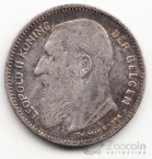 Бельгия 50 сентим 1907 Belgen