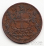 Индия - Британская Индия 1/4 анны 1858