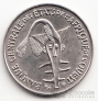 Западноафриканские штаты 50 франков 1976