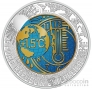 Австрия 25 евро 2023 Глобальное потепление (серебро-ниобий)