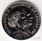 Джерси 5 фунтов 2011 Правление Елизаветы II