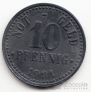 Германия - Брауншвейг 10 пфеннигов 1921 Нотгельд