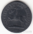 Германия - Брауншвейг 10 пфеннигов 1921 Нотгельд