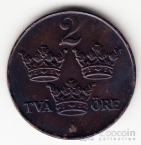 Швеция 2 оре 1950