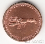 Тристан да Кунья 1 пенни 2008 Рак
