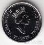 Канада 25 центов 2000 Миллениум - Гордость (цветная)