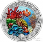 Австрия 3 евро 2023 Кораллы