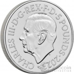 Великобритания 5 фунтов 2023 Мэри Сикол (блистер)