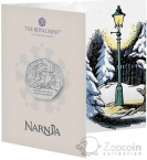 Великобритания 50 пенсов 2023 Хроники Нарнии - Лев, колдунья и волшебный шкаф (блистер)