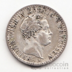 Германия - Пруссия 1/6 талера 1842