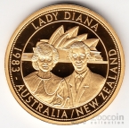 Великобритания жетон Жизнь Принцессы Дианы №1
