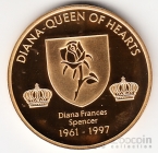Великобритания жетон Жизнь Принцессы Дианы №2