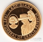 Великобритания жетон Жизнь Принцессы Дианы №4