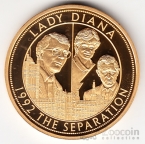 Великобритания жетон Жизнь Принцессы Дианы №5