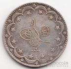Турция 20 куруш 1909