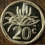 ЮАР 20 центов 2023 (новый тип)