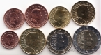 Люксембург набор 8 монет евро 2024