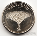 Гибралтар 1 фунт 2014
