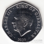Гибралтар 50 пенсов 2023 Рождество